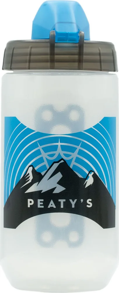 Fľaša Peaty's x Fidlock Lockin Sunrise Clear 450 ml