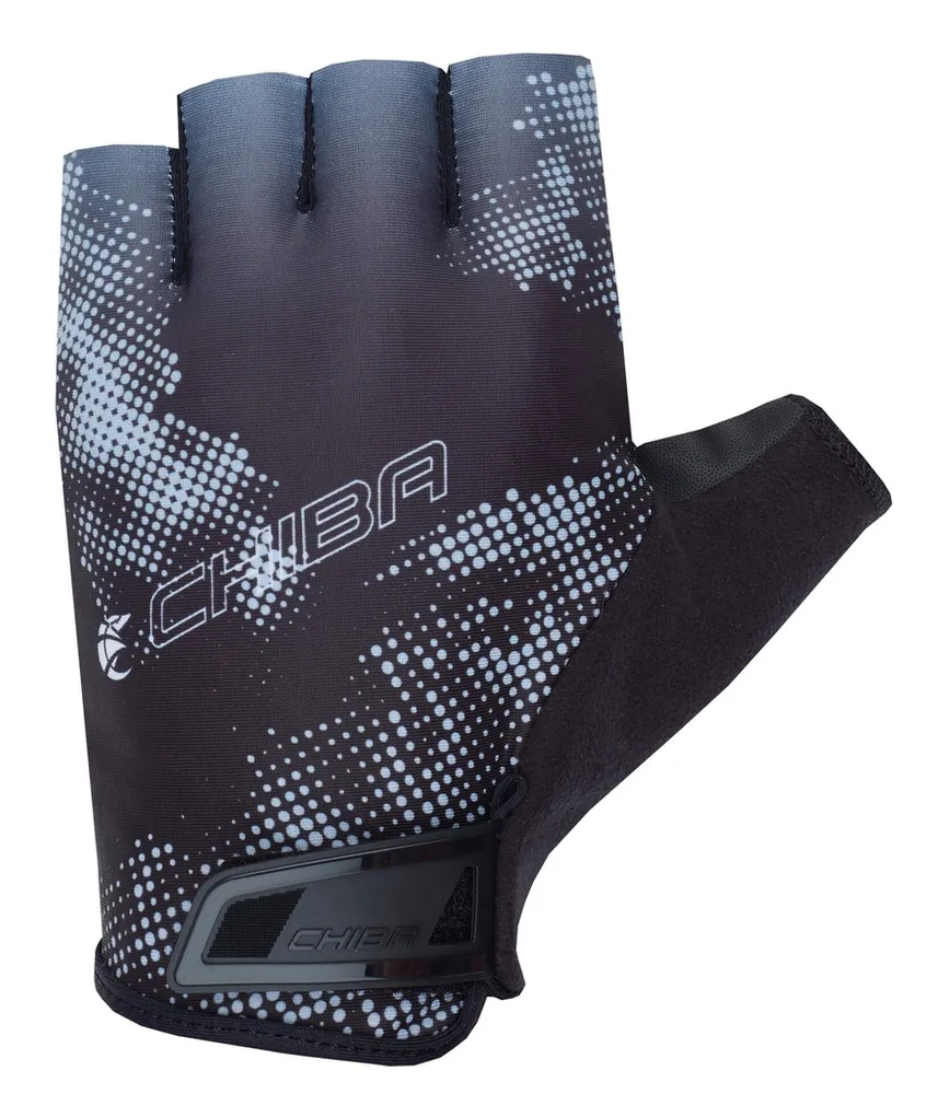 Chiba Cyklistické rukavice Ride II BLACK L, Čierna