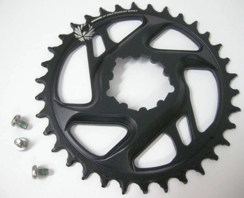 Prevodník SRAM X-Sync Eagle CF 34T DM 6 offset BLK