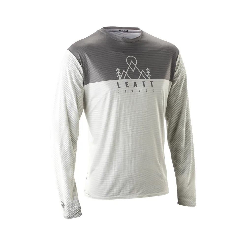 LEATT dres dlhý rukáv MTB Trail 3.0, Cream White