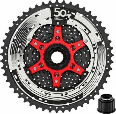 Volnokolo SunRace CSMZ91X 12-kolo, kazeta, 10-50 z., čierna