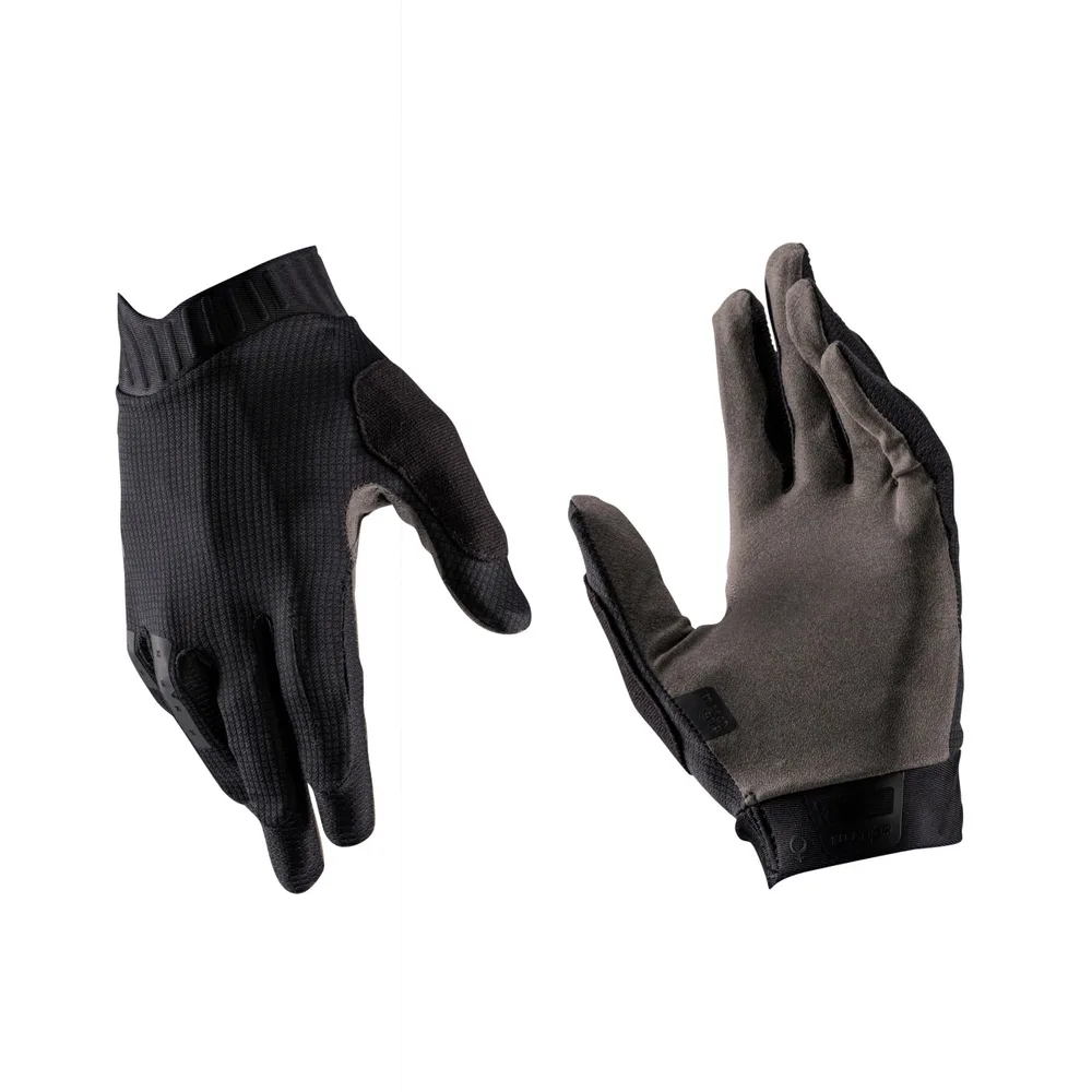 LEATT rukavice MTB 1.0 GripR Women, Stealth Black/Grey