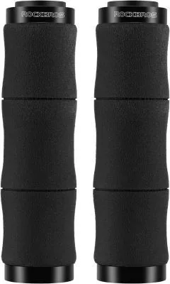 Rukoväť RockBros penová, AL.skrutkovacia, 130mm, čierna