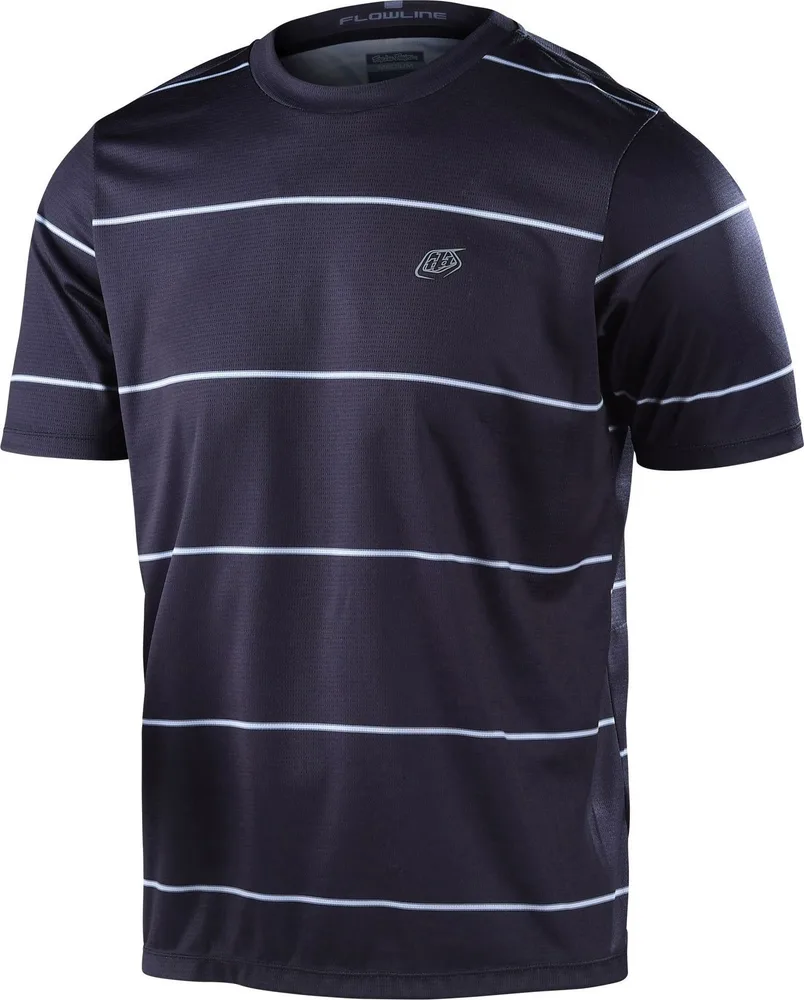 Dres s krátkym rukávom TLD Flowline Revert Black