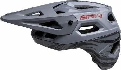 Prilba BRN Double In-Mould, veľ.M - L(58-61cm) s otoč.uťah., sivá