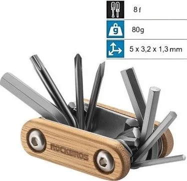 Náradie RockBros multifunkčné skladacie, 8 funkcii