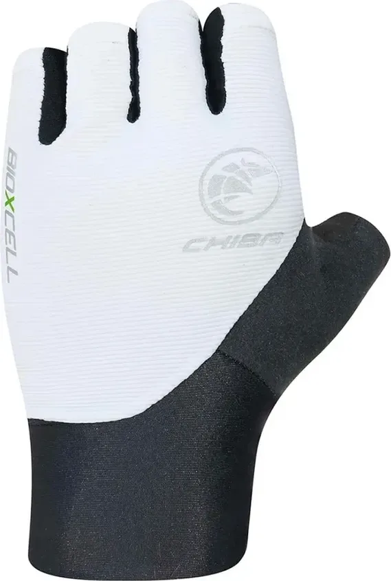 Chiba Cyklistické rukavice BioXCell Classic WHITE S, Biela