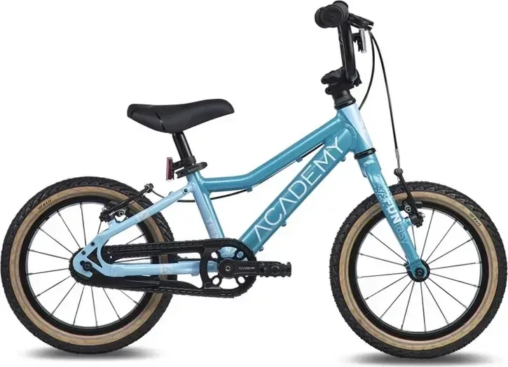 ACADEMY Detský bicykel Grade 2 Edition FUNtasy - 14" 2025, Zelená/Ružová/Modrá