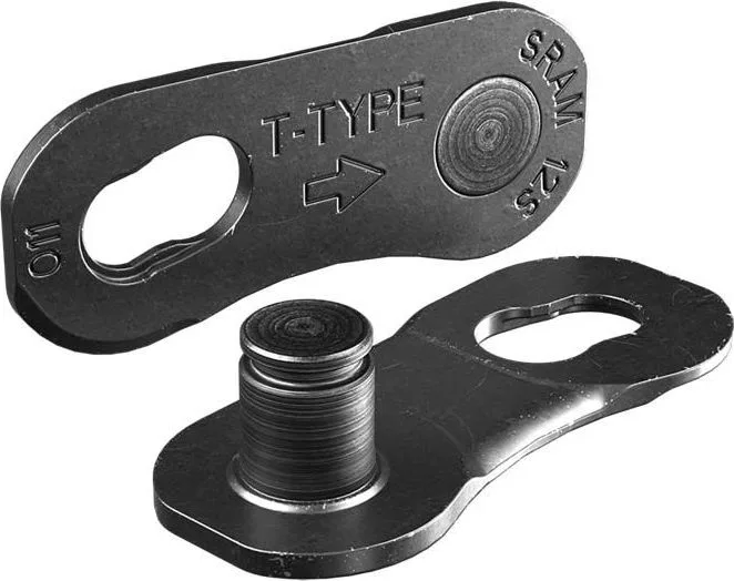 Spojka reťaze SRAM PWR.LCK T-Type Eagle BLK PVD hromadné balenie 50P