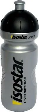 Cyklofľaša Isostar 650ml, strieborná