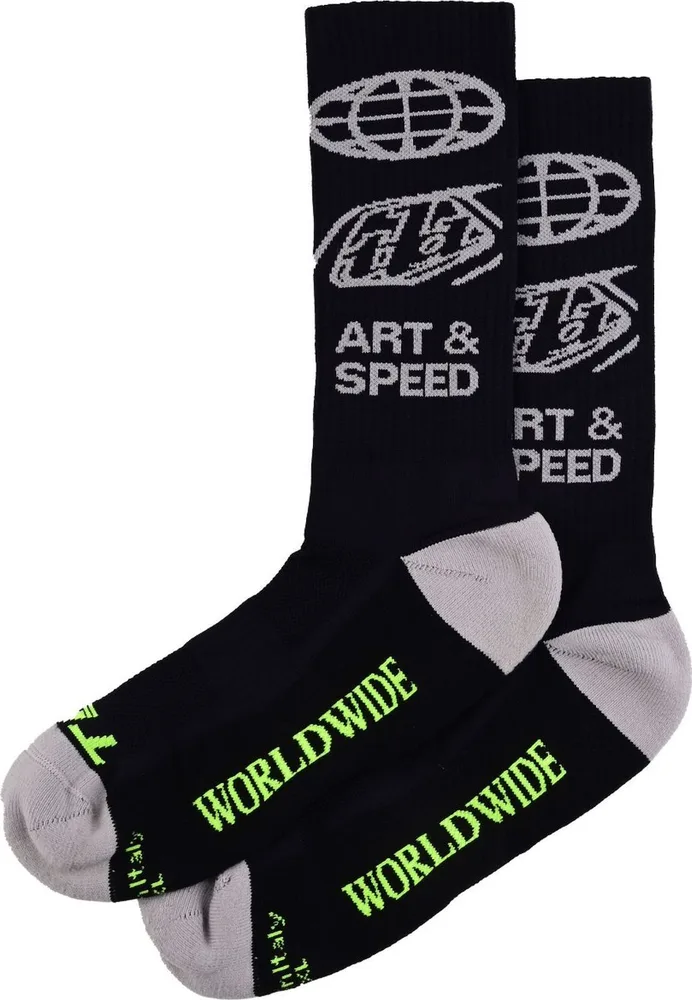 Ponožky TLD Performance Worldwide Black