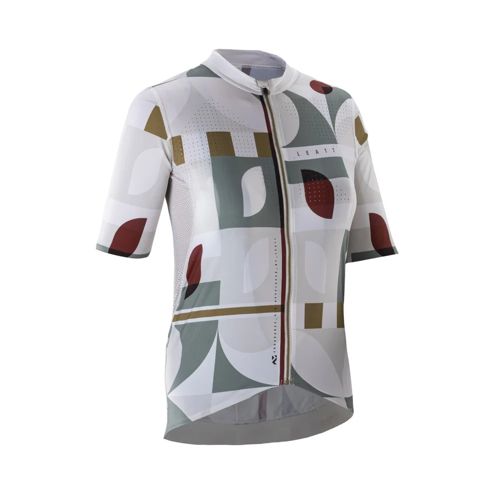 LEATT dres krátky rukáv MTB Endurance 5.0 Cargo Women, White Canvas