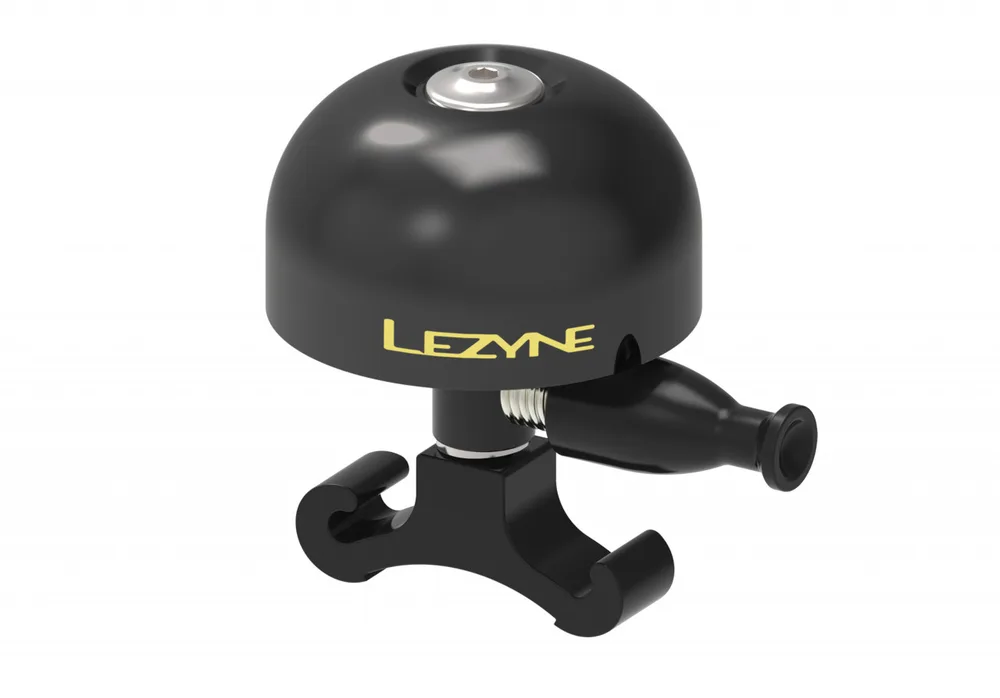 LEZYNE Zvonček CLASSIC mosadzný čierny, M