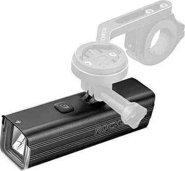 Svetlo predné RockBros 1000 Lm, LED dióda 10W CREE XML-T6, USB nabíjanie. V cene výrobku je zahrnutý recykl.pop.pre SR v sume 0,