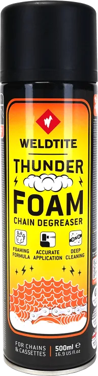 Penový odmasťovač prevodov Weldtite Thunder Foam, 500ml