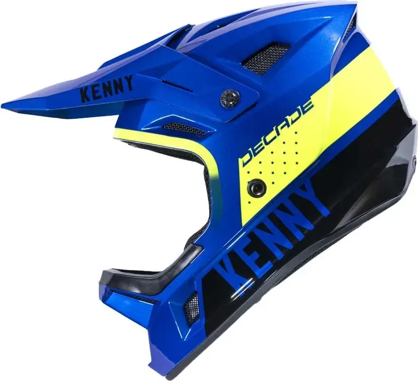 KENNY Cyklistická prilba DECADE Smash candy blue S, Žltá/Modrá