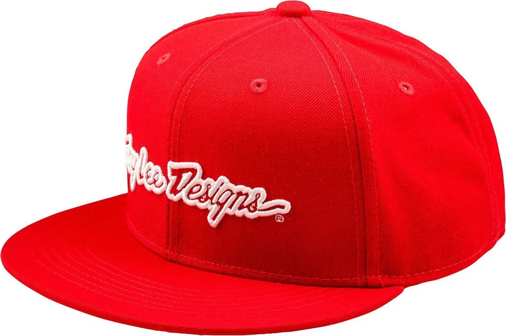 Šiltovka TLD Flat Bill Snapback Signature Team Red