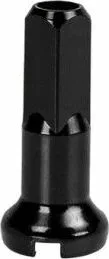 Matica-nipel čierna velo 2x14mm dural,400 ks/bal.