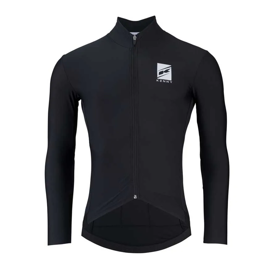 KENNY Zimný cyklistický dres ESCAPE Grana čierny, Čierna