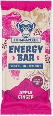 Energetická tyčinka Chimpanzee jablko a zázvor vegan,55g