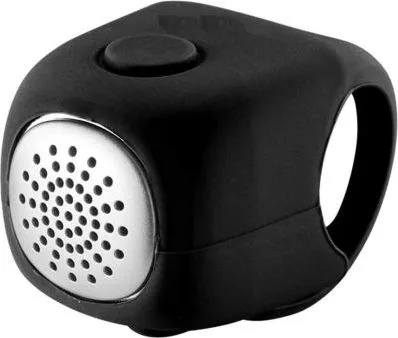 Zvonček MPB elektrický, 100 dB., silikón, čierny. V cene výrobku je zahrnutý recykl.pop.pre SR v sume 0,1248 €/kg.