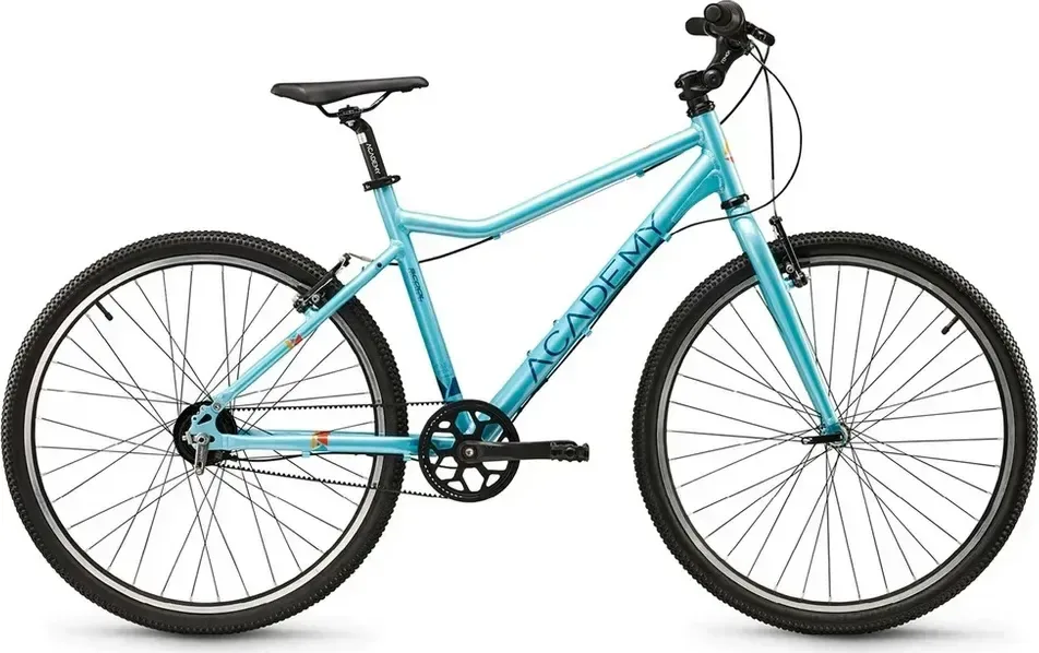 ACADEMY Detský bicykel Grade 6 Belt 26" 2025 Tyrkysová, Žltá/Modrá/Fialová