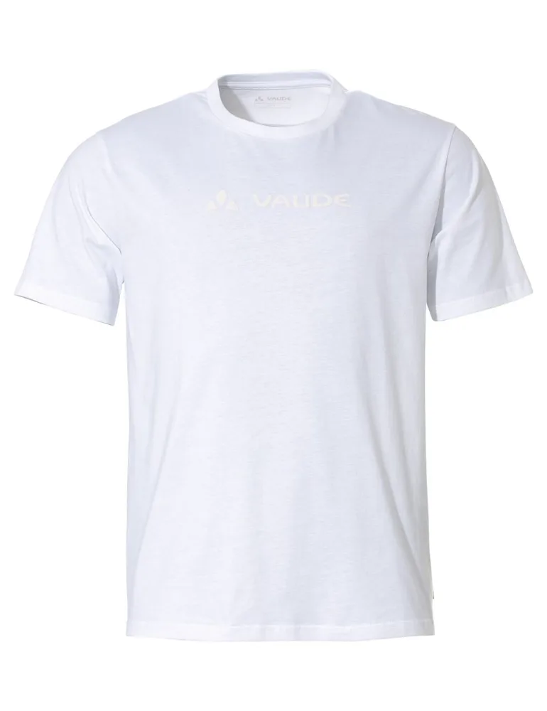 Vaude bavlnené tričko Logo II, pánske, biele (white)