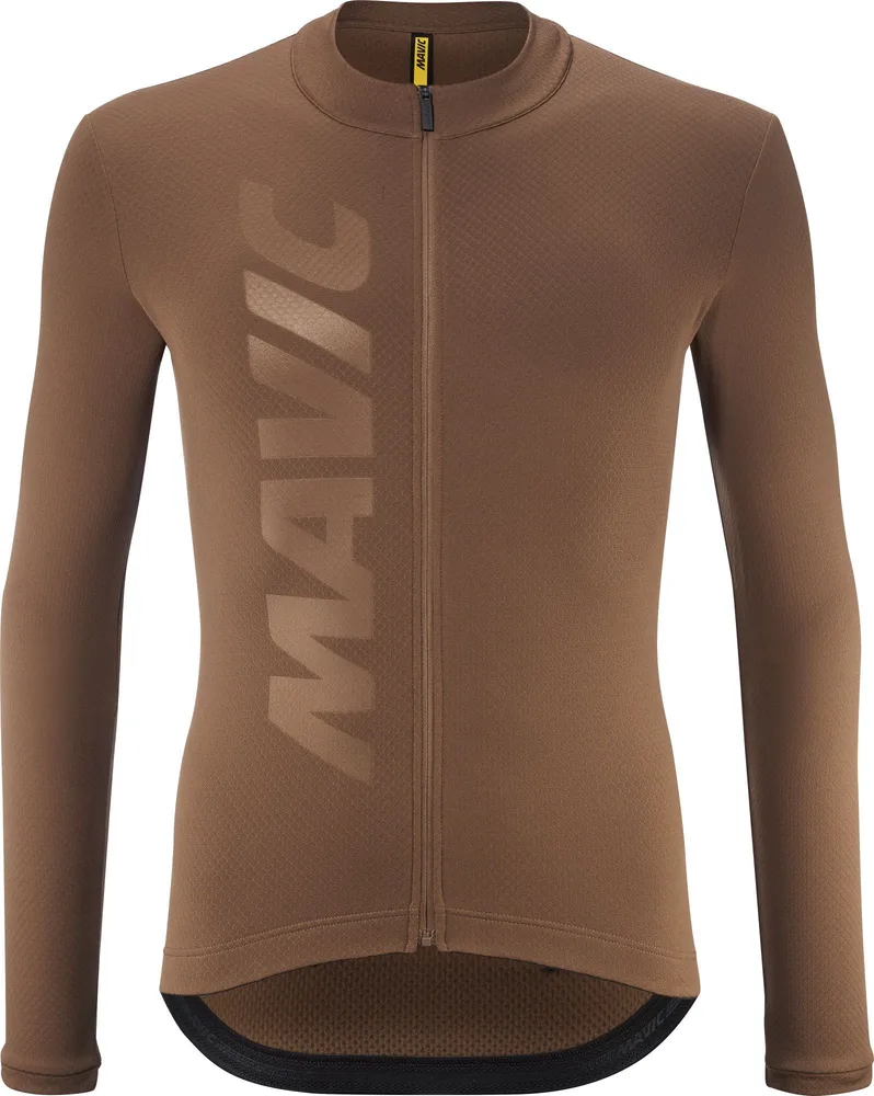 Pánsky dres s dlhým rukávom Mavic Aksium Thermo Bronze