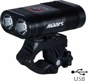 Svetlo predné Maars, 700 Lm., USB nabíjanie.IPX6