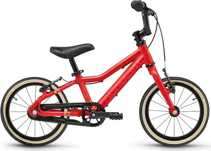 ACADEMY Detský bicykel Grade 2 14" 2025 Červená, Zelená/Žltá/Modrá/Červená/Fialová