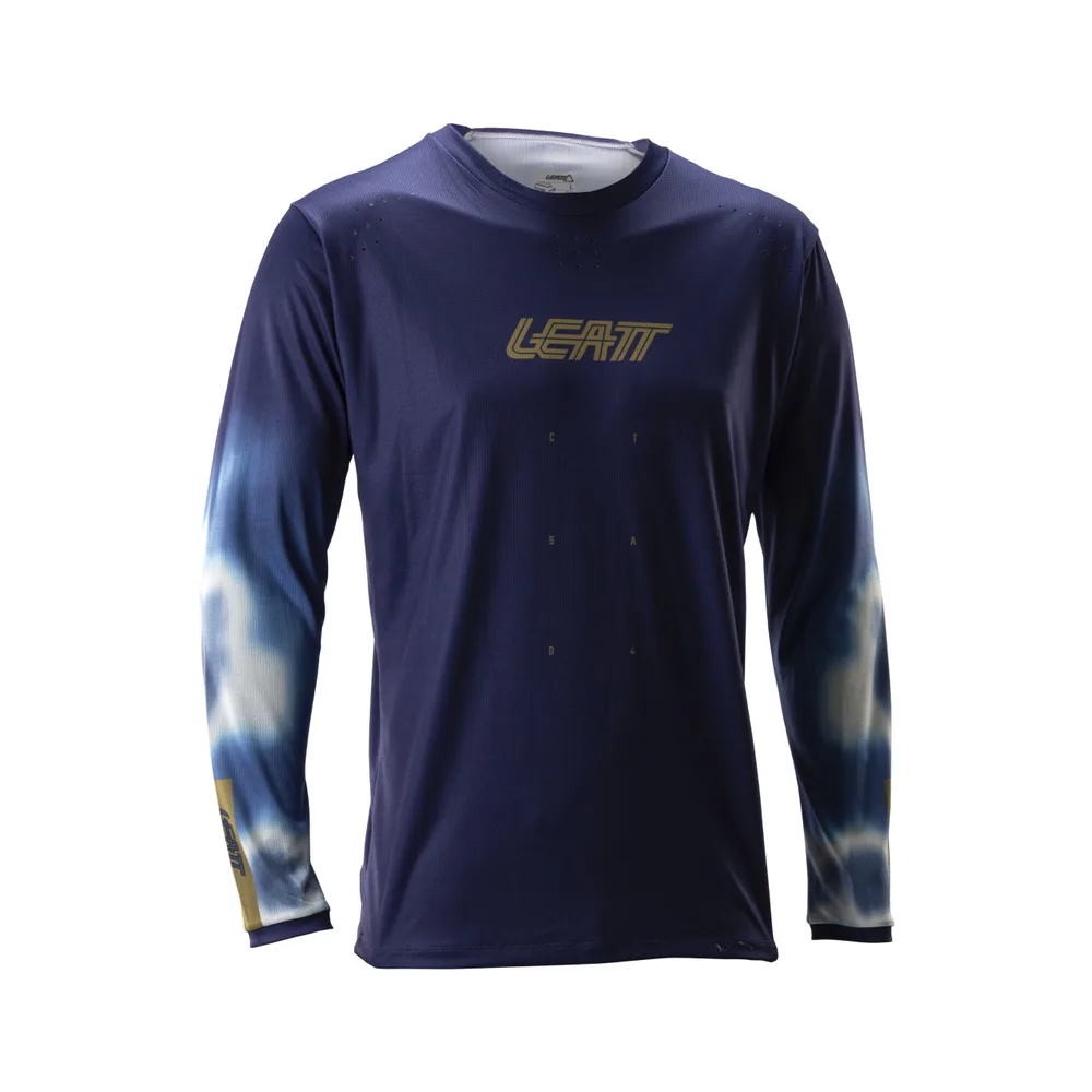 LEATT dres dlhý rukáv MTB Gravity 4.0, Galaxy Blue