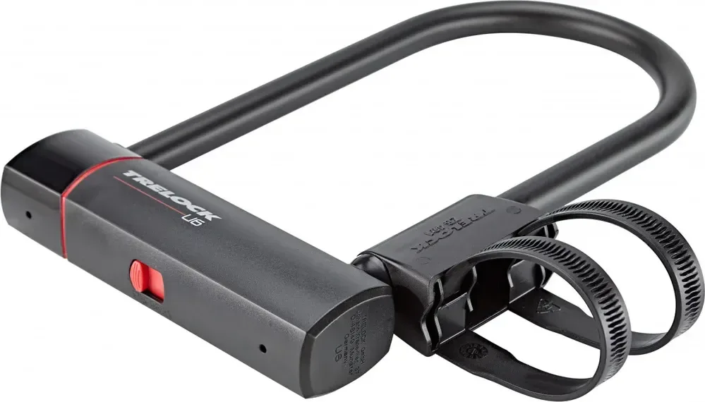 Trelock Zámok podkova U6 108 x 300 mm, držiak ZB 401