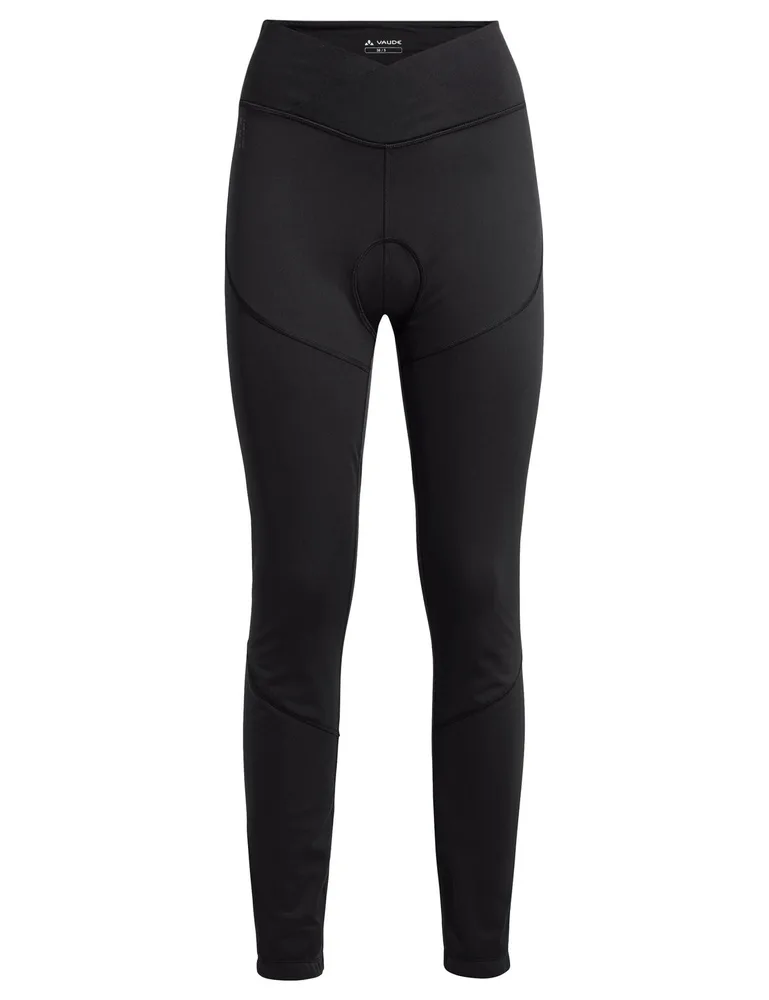 Vaude cyklistické nohavice Posta Warm, dámske, black
