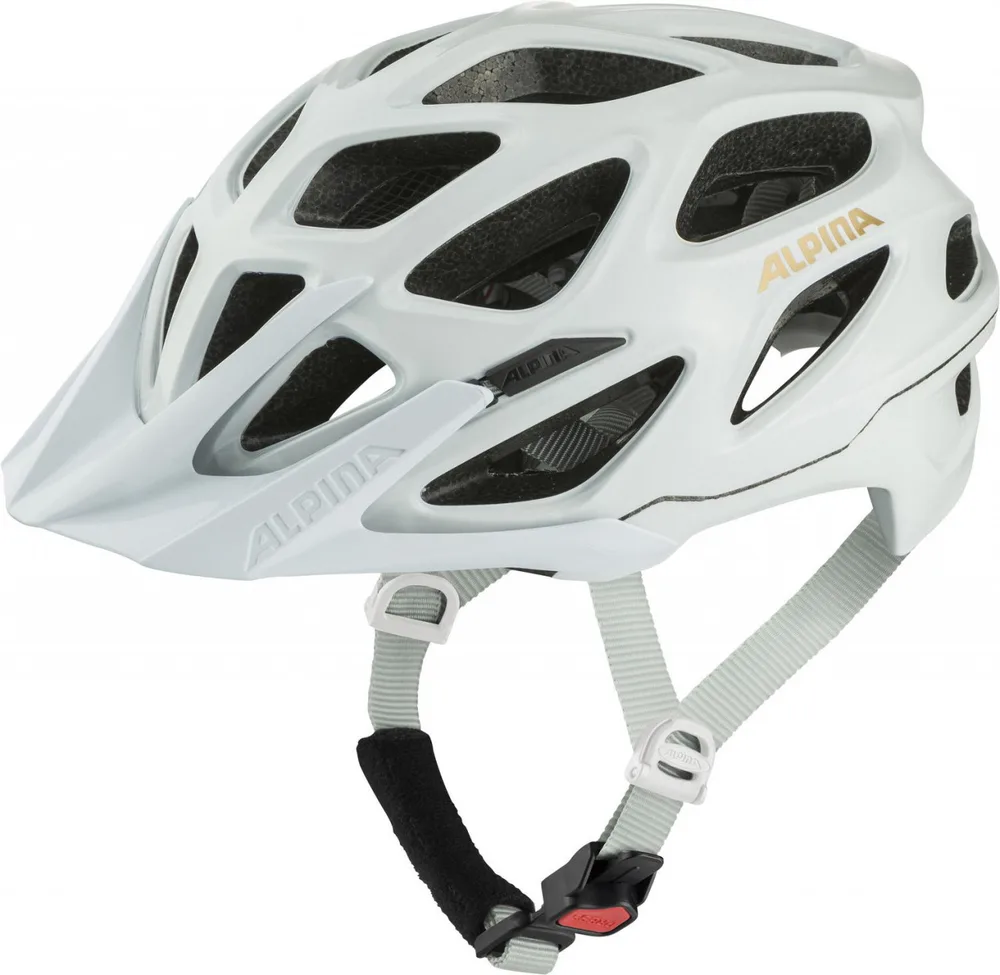 ALPINA Cyklistická prilba MYTHOS 3.0 white-prosecco gloss