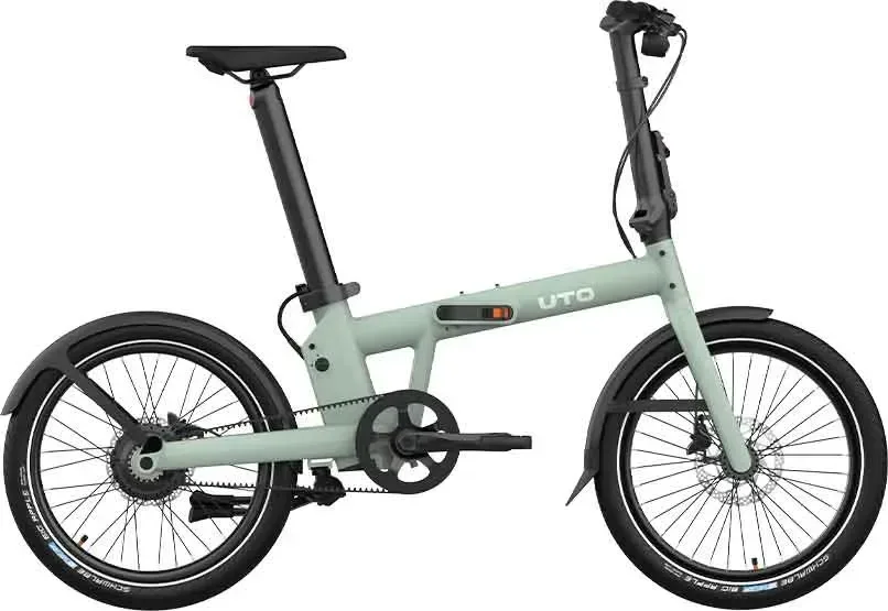 UTO Skladací elektrobicykel PRO20 2025 Smoked Green, Zelená/Sivá/Modrá/Béžová