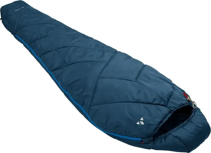 Vaude spací vak Sioux 400 II SYN, baltic blue, ľavý