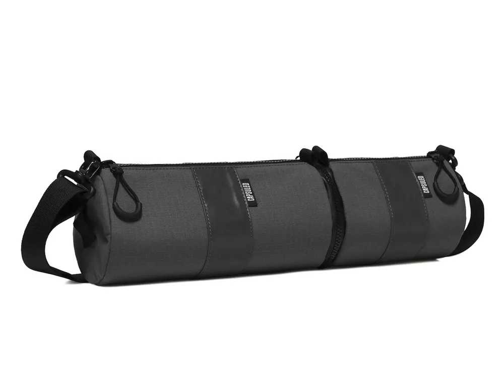Capsuled Taška na rám Bike Bag 3,8 l Volcanic Ash, Čierna/Sivá/Hnedá