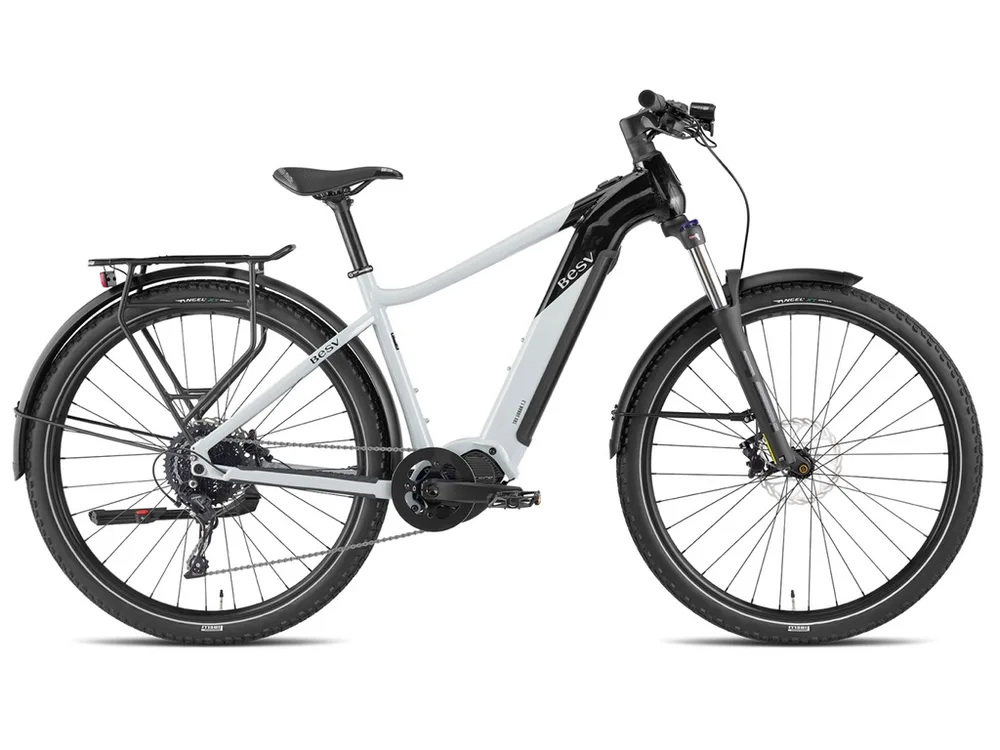 BESV Mestský elektrobicykel TRX Urban 1.3 2026 S, Sivá/Biela