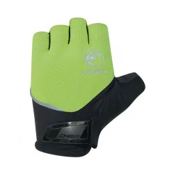Chiba Cyklistické rukavice Sport NEON L, Žltá