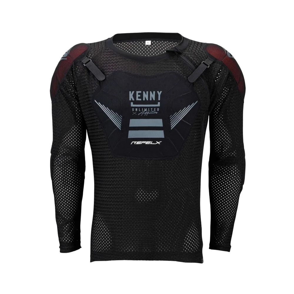 KENNY Detský chránič na bicykel REFLEX čierna S, Čierna