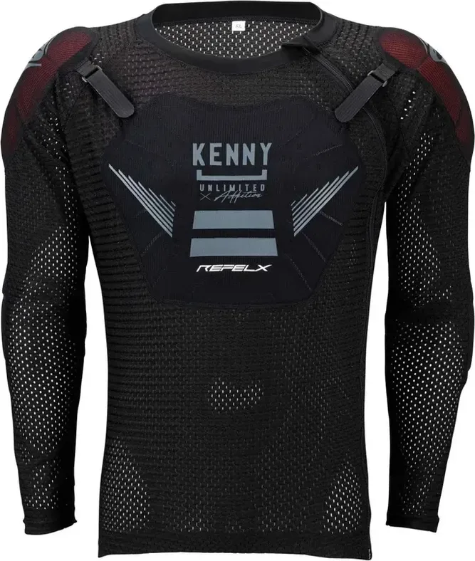 KENNY Detský chránič na bicykel REFLEX čierna S, Čierna