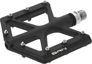 Pedal Flat BRN PL,LSL, 9/16, vymeniť.strieborné piny