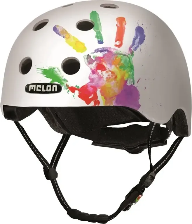 Melon Cyklistická prilba Handprint XL/XXL, Biela