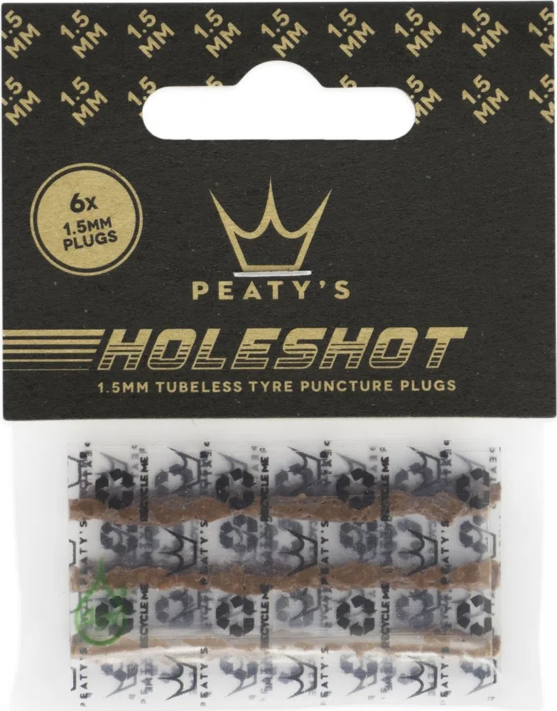 Sada náhradných knôtov Peaty's Holeshot (6x 1.5 mm)