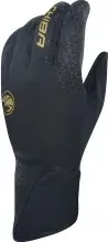 Chiba Zimné cyklistické rukavice BioXcell Light Winter BLACK/GOLD XL, Čierna