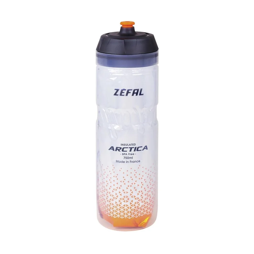 Fľaša ARCTICA 75 šedo/oranžová