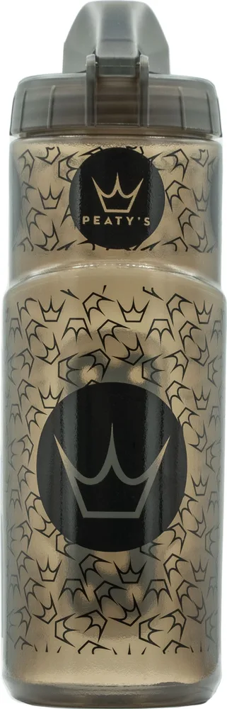 Fľaša Peaty's x Fidlock Lockin Logo Smoke 600 ml