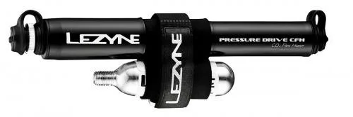 LEZYNE Kombinovaná minipumpa Pressure Drive CFH, 2-v-1 minipumpa + CO2 bombicka