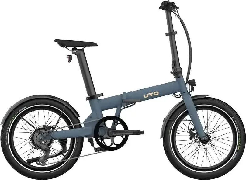 UTO Skladací elektrobicykel OG20 2025 Ocean Blue, Čierna/Zelená/Modrá/Béžová