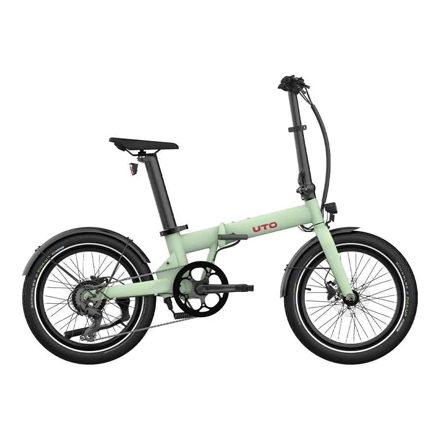 UTO Skladací elektrobicykel OG20 2025 Sage Green, Čierna/Zelená/Modrá/Béžová